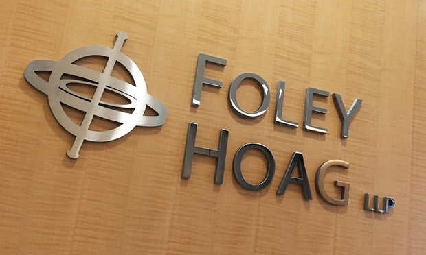 Foley Hoag, a leading US law firm contracted by Guyana for its ICJ case against Venezuela. File photo.